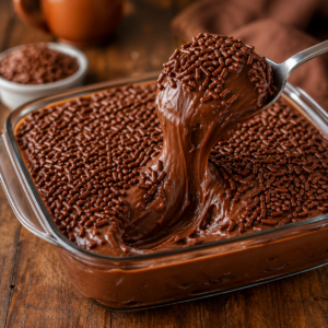 Brigadeiro de Colher na Travessa: Sobremesa Fácil Para Receber Visitas